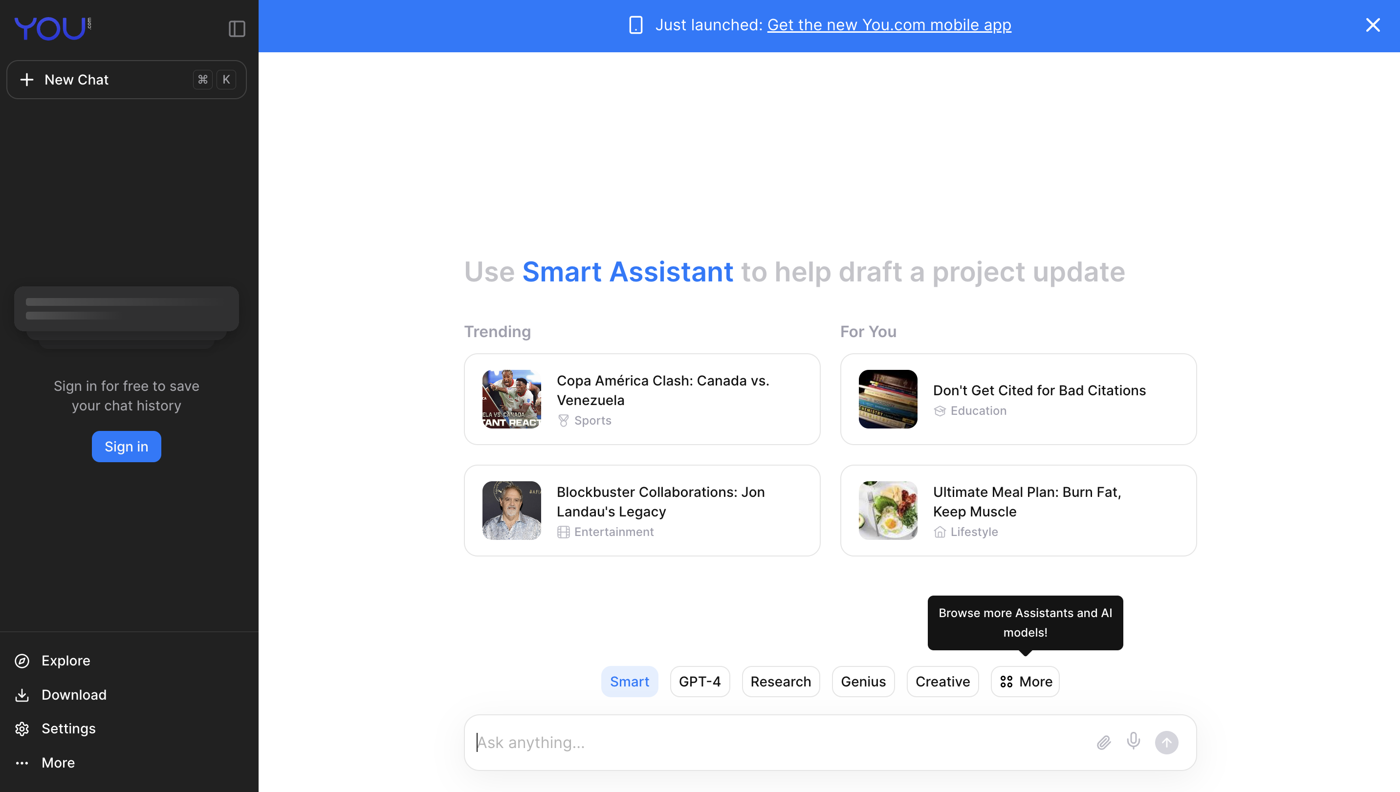 You: Trasforma le Ricerche in Esperienze Personalizzate